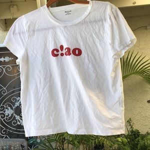 Madewell Ciao! Tshirt